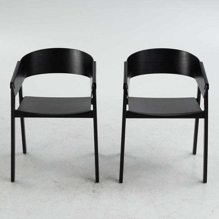 Thomas Bentzen, five 'Cover' armchairs, Muuto.