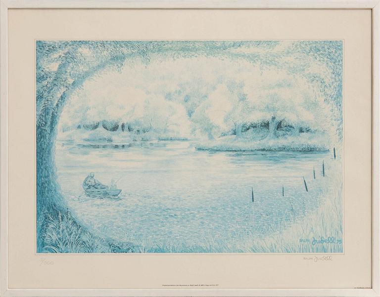 Various artists 7 pcs Preliminary designs for Abu's catalogues "Napp och Nytt".