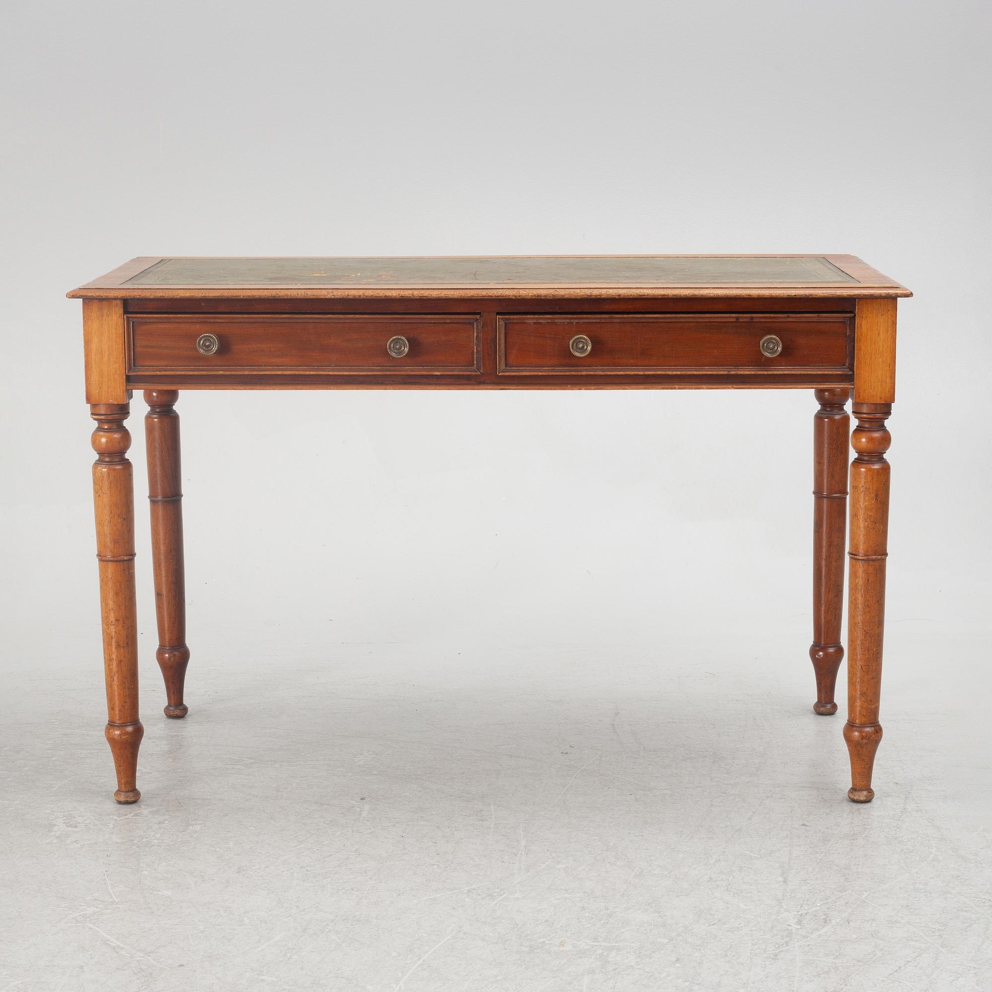 An English desk, first half of the 20th Century.