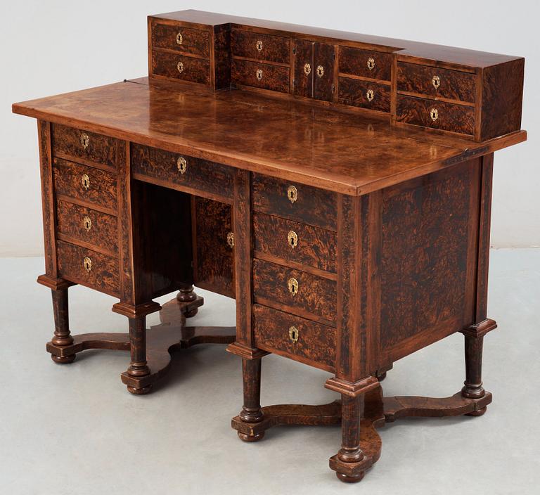 A Swedish late Baroque 18th century writing desk.