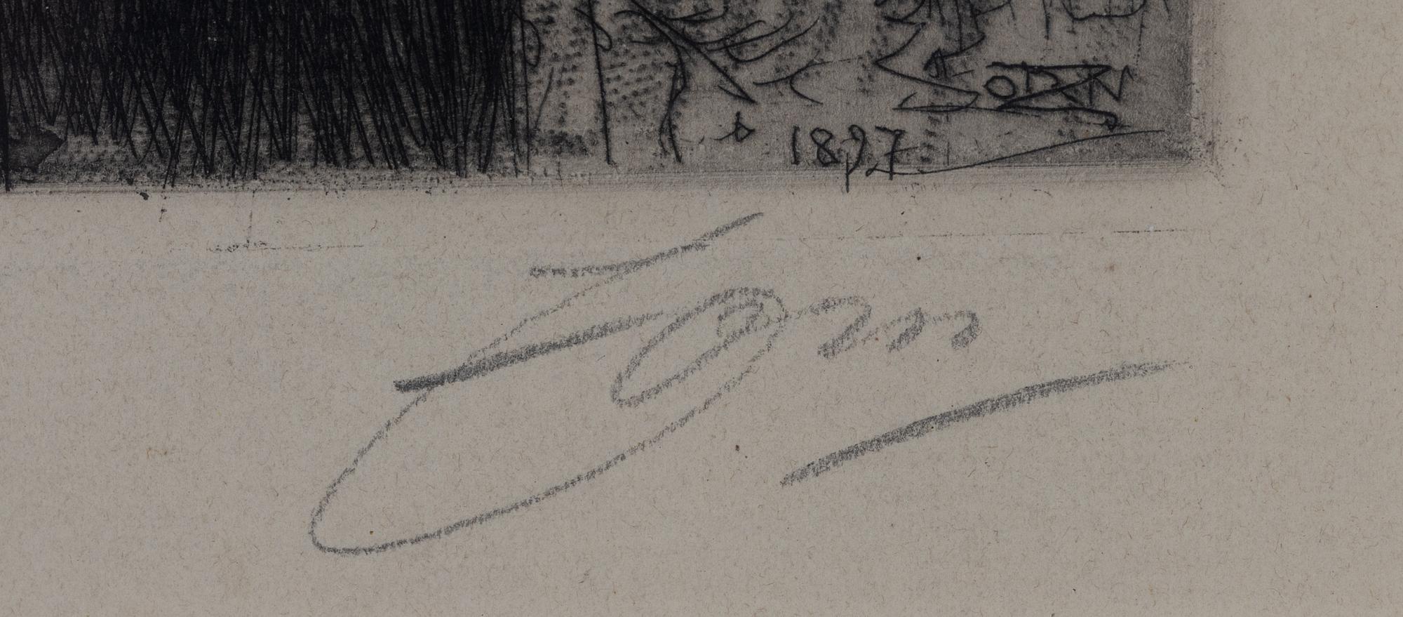 Anders Zorn, "E.R. Bacon".