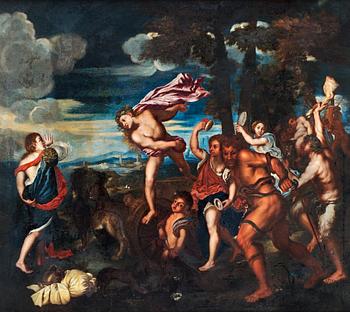 Tizian Efter, "Bacchus och Ariadne".