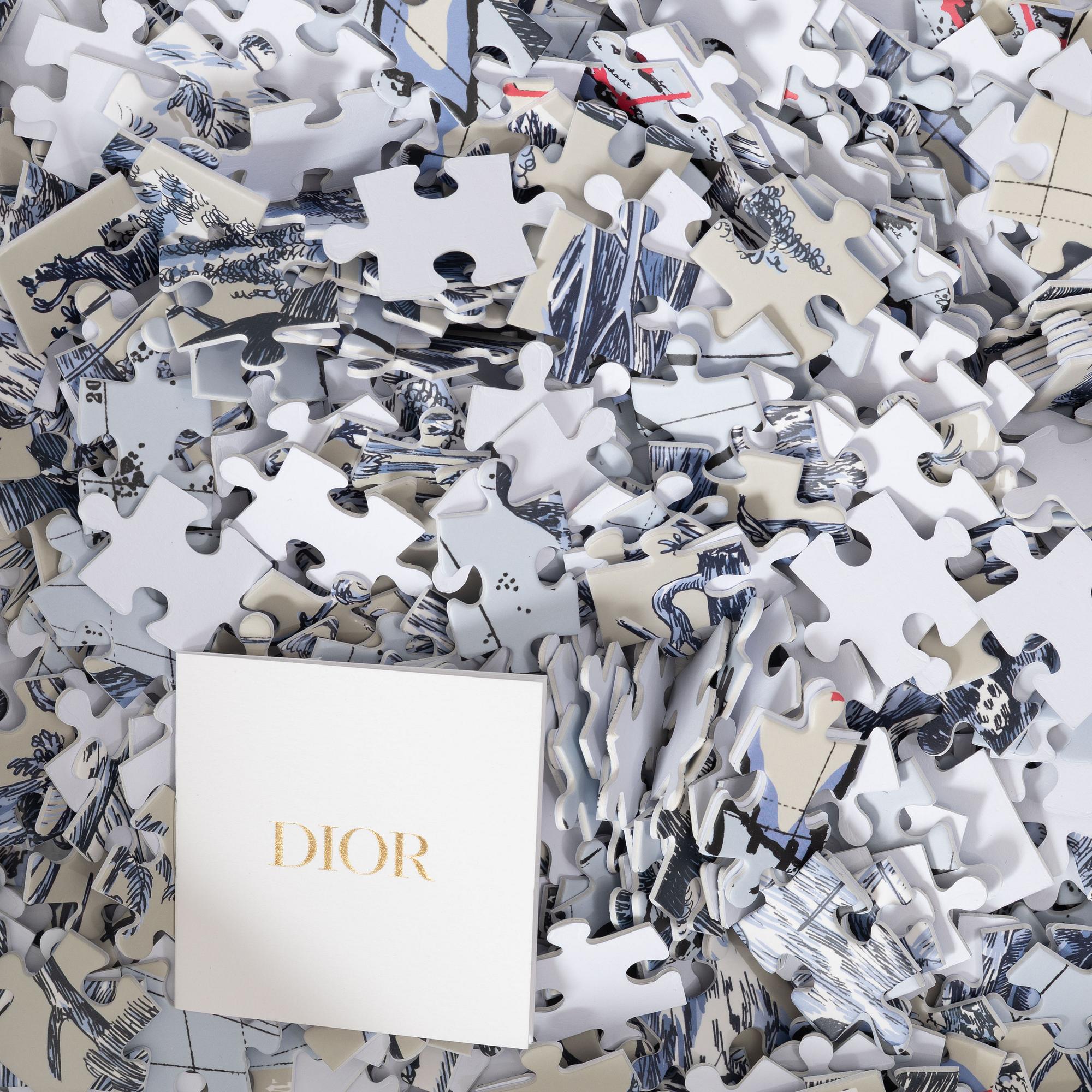 Christian Dior, puzzle, 500 pieces.