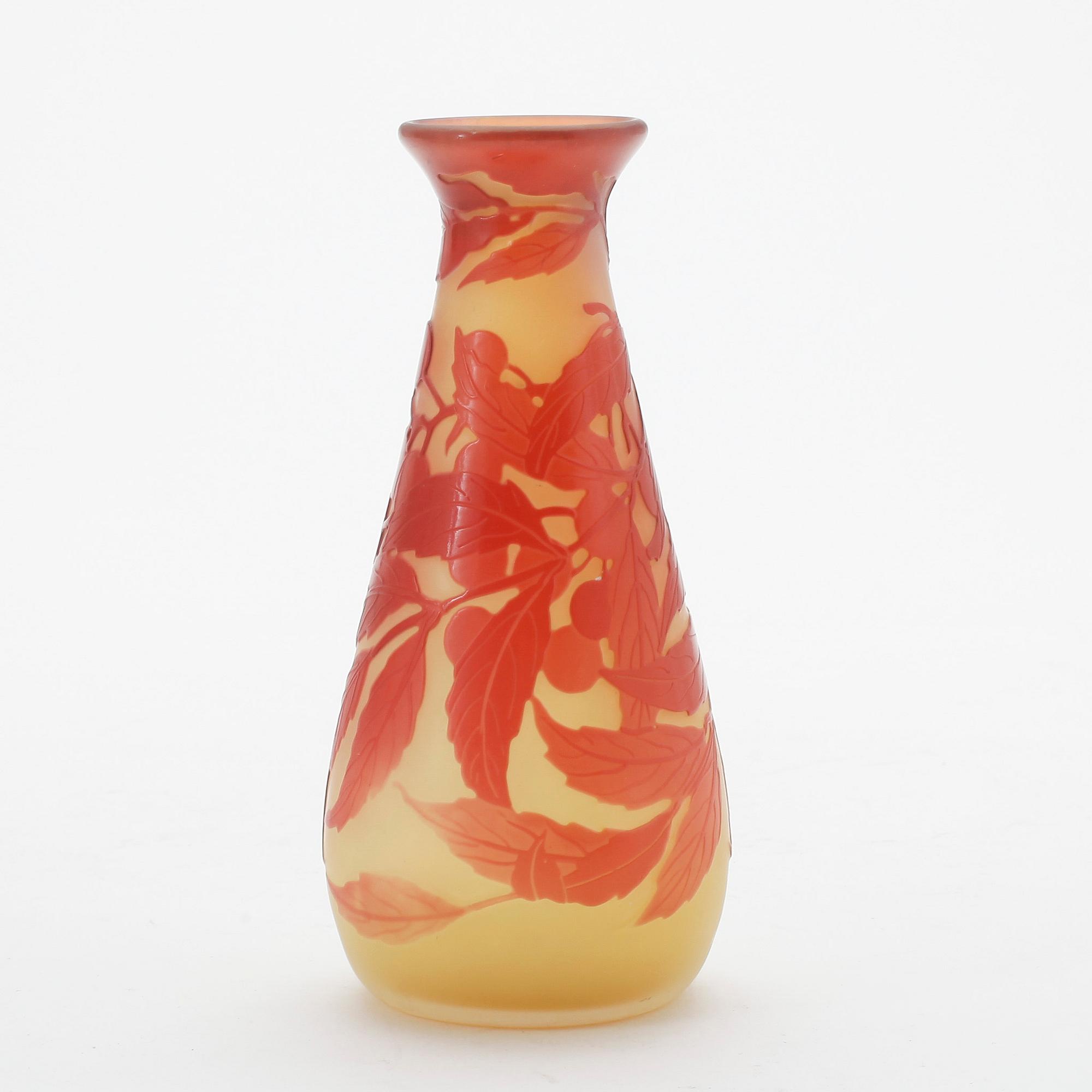 VAS, glas, Gallé.