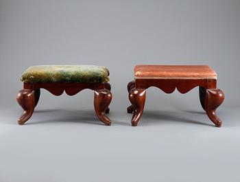 PALLAR, 2 st, barockstil, 1900-talets början.