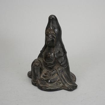KANNON, lergods, Japan, Edo (1603-1868).