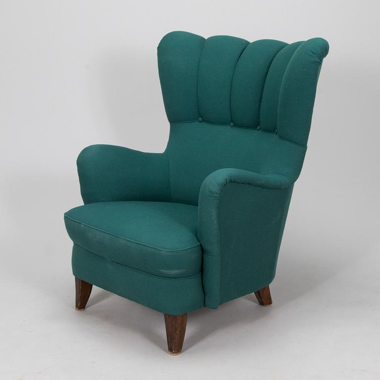 Ilmari Lappalainen, A 'Rex' armchair for Asko, mid-20th century.