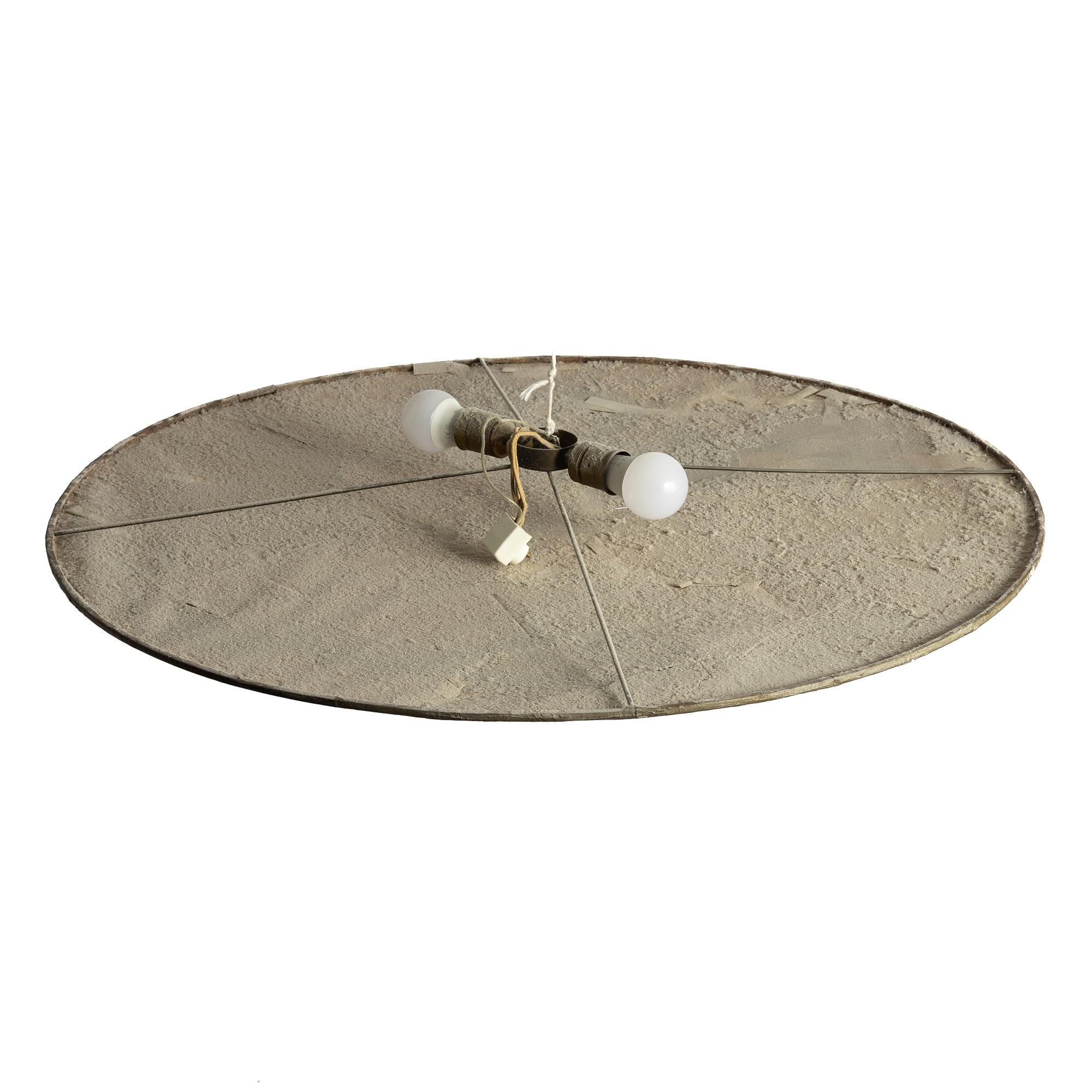 A ceiling lamp, signed Küntzel, 1938.