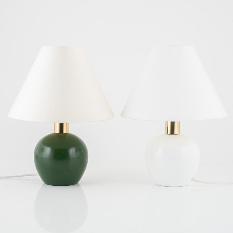 Josef Frank, a pair of model 2575 table lamps for Svenskt Tenn, Sweden.