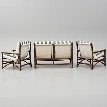 TRÄDGÅRDSMÖBEL, 4 delar, sent 1900-tal.