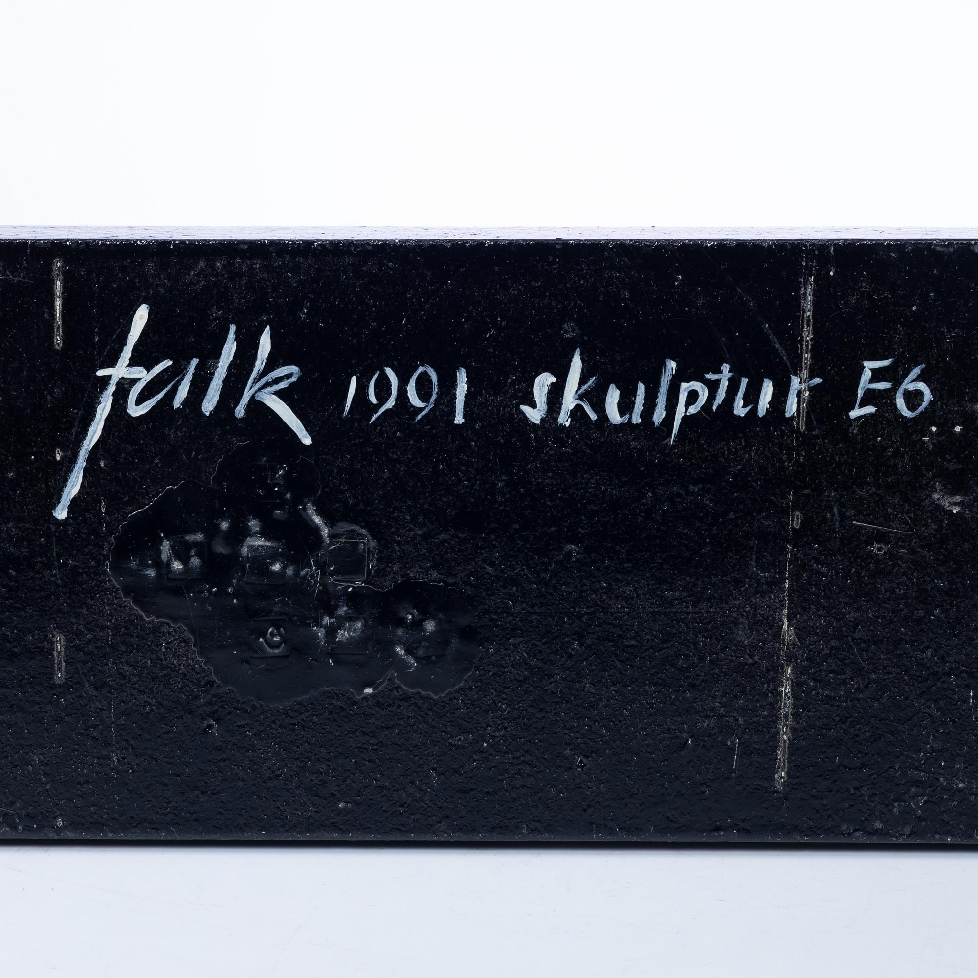 Lars Erik Falk, "Skulptur E6".