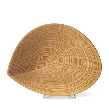 Tapio Wirkkala, a laminated birch plywood dish, Finland 1950's.