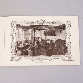 A Russian brewery booklet and eight labels with brewery motifs, late 19th Century.