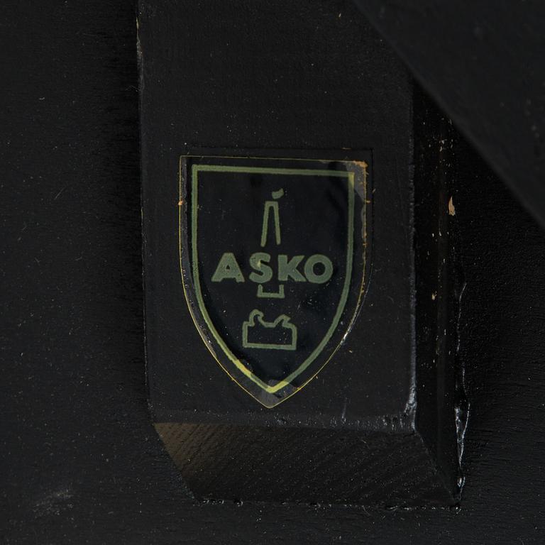 Ilmari Tapiovaara, a set of six 1960s 'Aslak' armchairs for Asko, Finland.