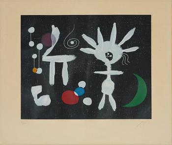 872. Joan Miró, after, "La Rosée Matinale au Clair de la Lune".