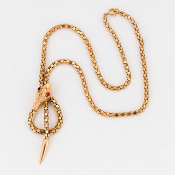 NECKLACE, 18K gold.