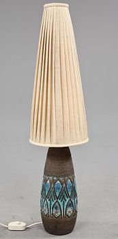 GOLVLAMPA, stengods, Tilgmans, 1900-talets andra hälft.