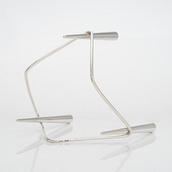 Eigil Jensen, a sterling silver candleholder for Anton Michelsen, Denmark 1960.