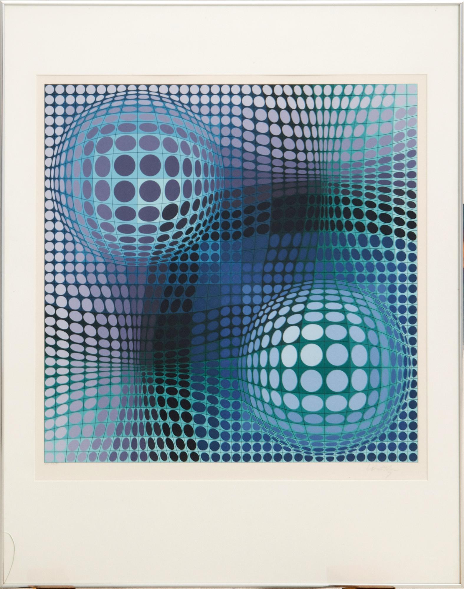 Victor Vasarely, Optical composition.
