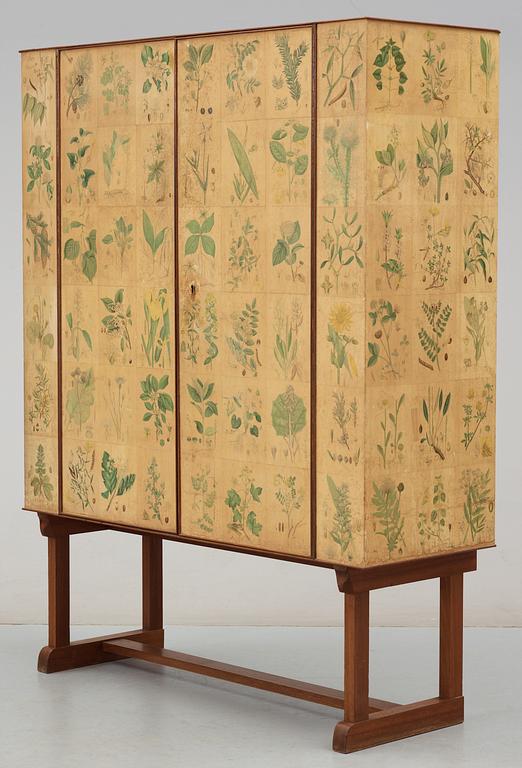 A Josef Frank 'Flora' cabinet by Svenskt Tenn, ca 1940.