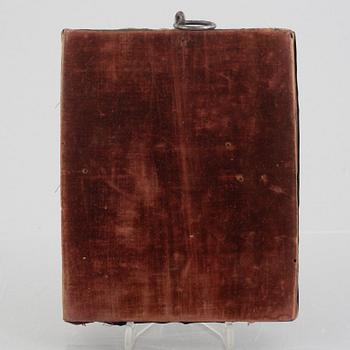 Icon, with a silver oclad, Moscow, Russia 1896.