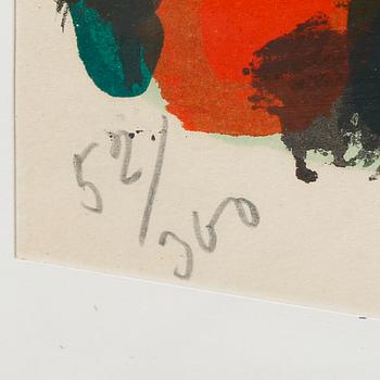 BENGT LINDSTRÖM, litograph, signed and numbered 52/300.