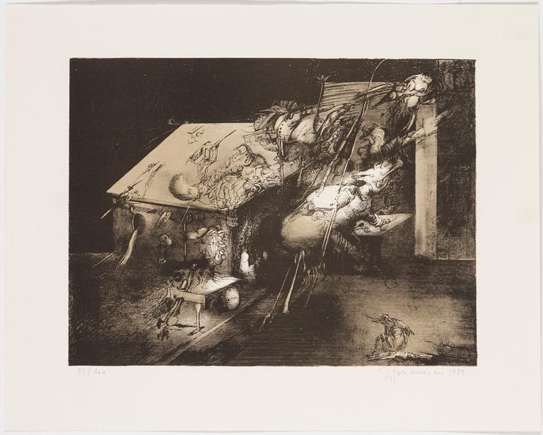 GRAFISKA BLAD, 22 st, Grafiska sällskapet, olika svenska konstnärer, signerade.