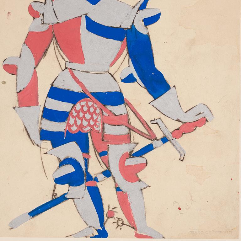 Isaac Grünewald, Costume design for the opera Oberon.