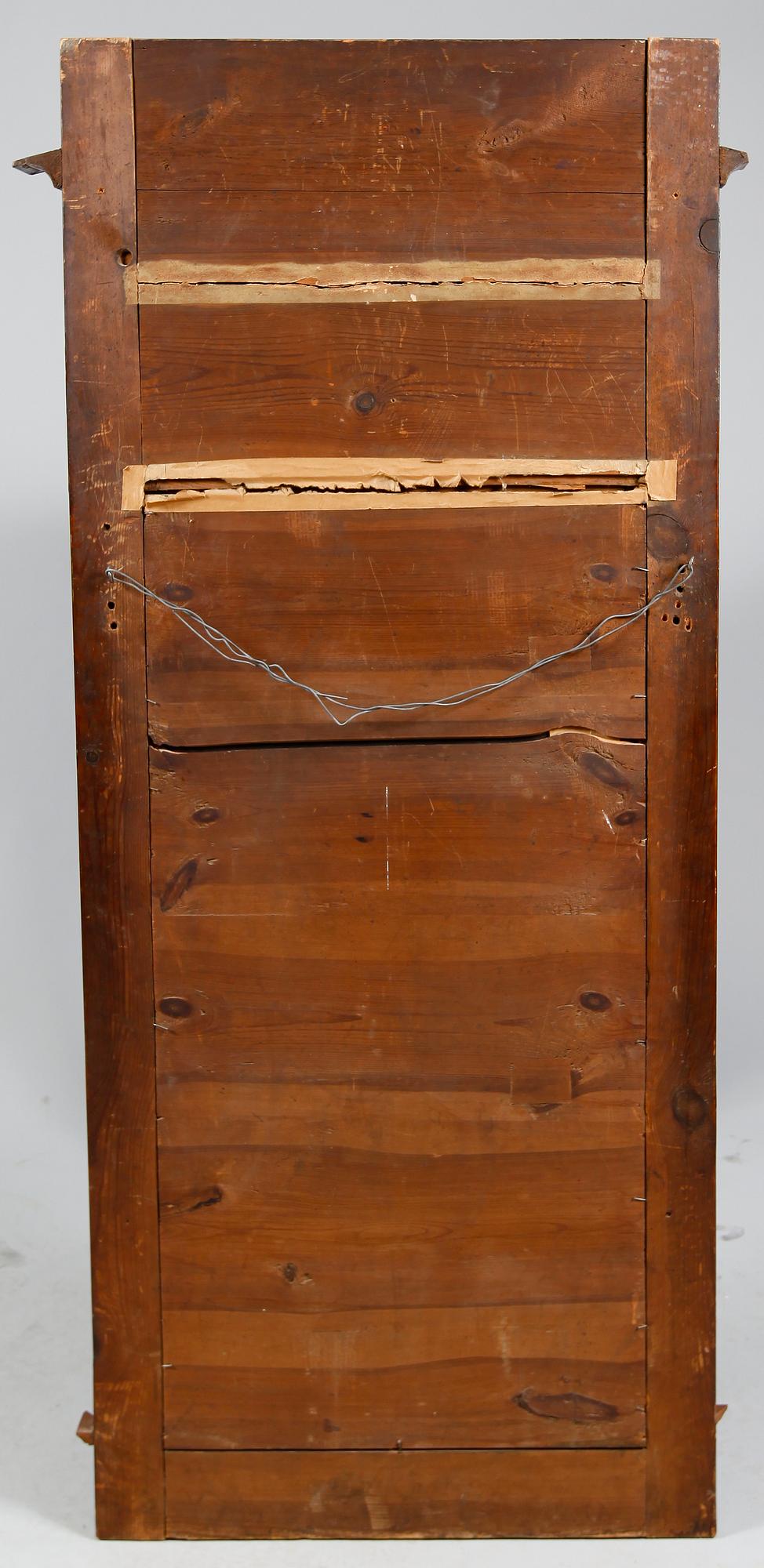 SPEGEL MED KONSOLBORD, empire, 1800-talets första hälft.