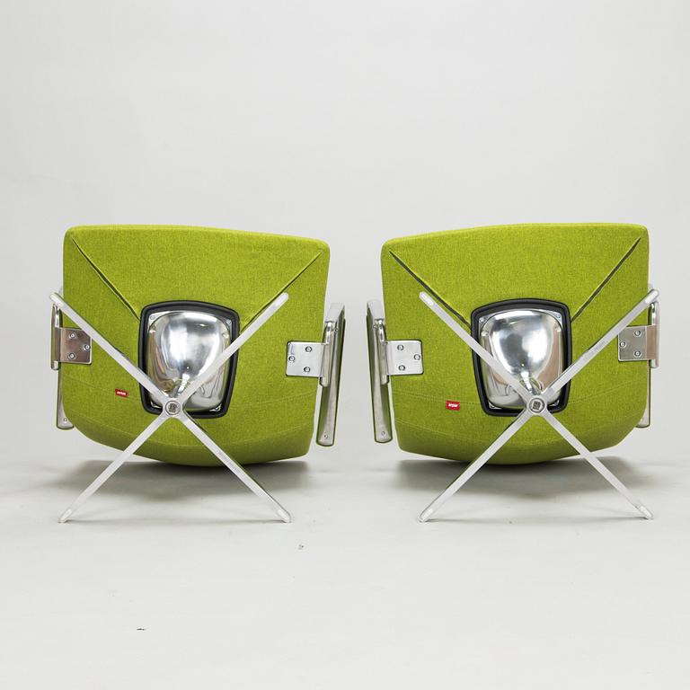 Lievore Altherr Molina, A pair of 'Catifa 60' chairs for Arper. Italy 21th century.