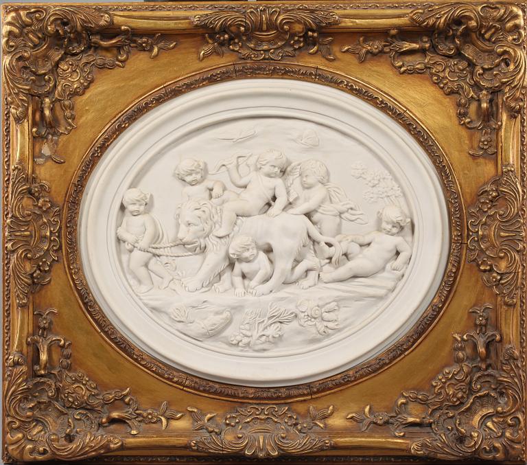 RELIEF, gips, 1900-tal.