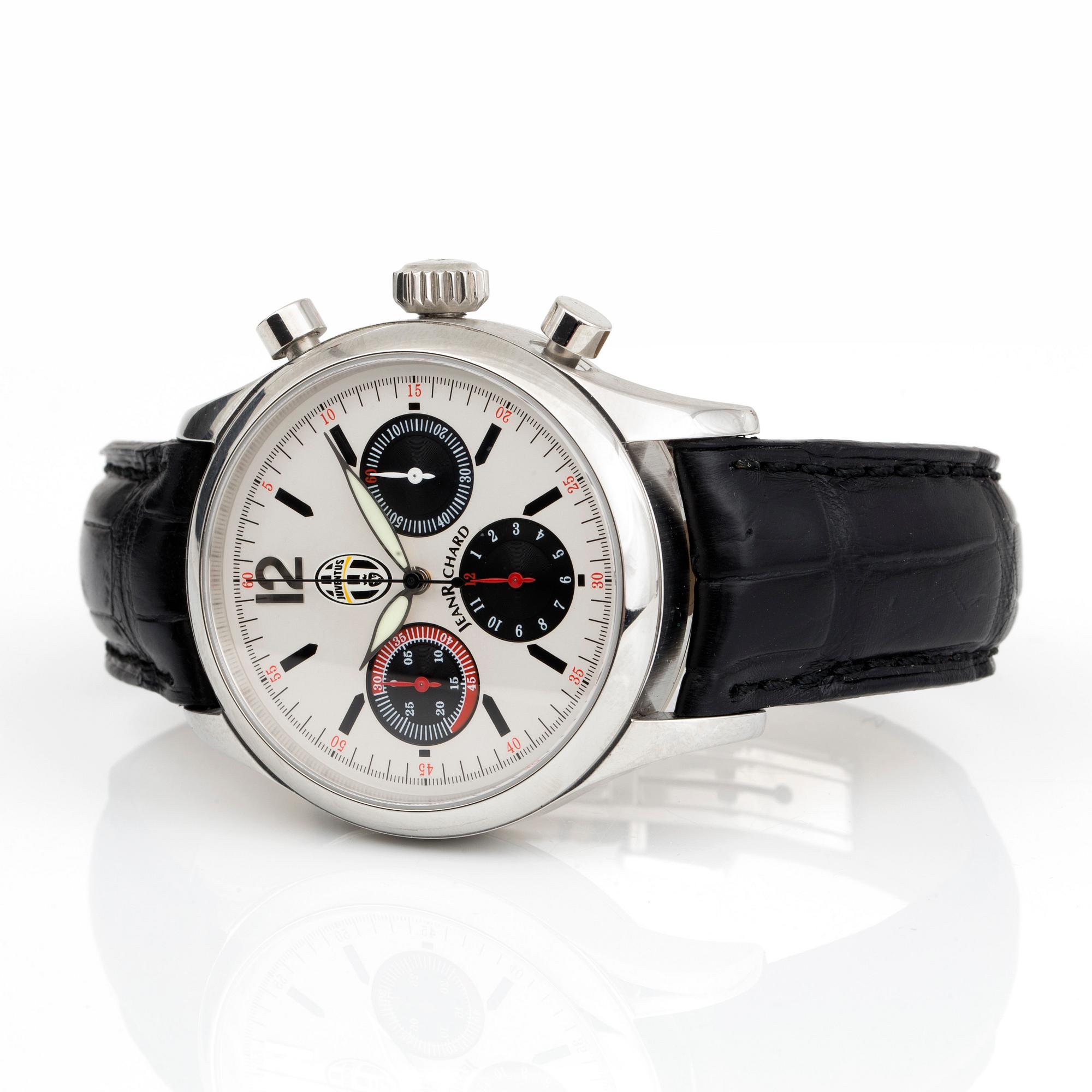 ARMBANDSUR, 'Juventus', kronograf, Jean Richard, ca 2010.