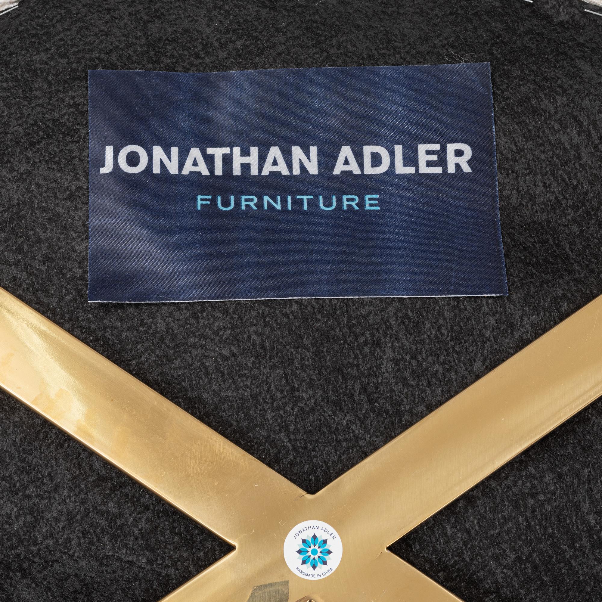 Jonathan Adler, an ottoman.