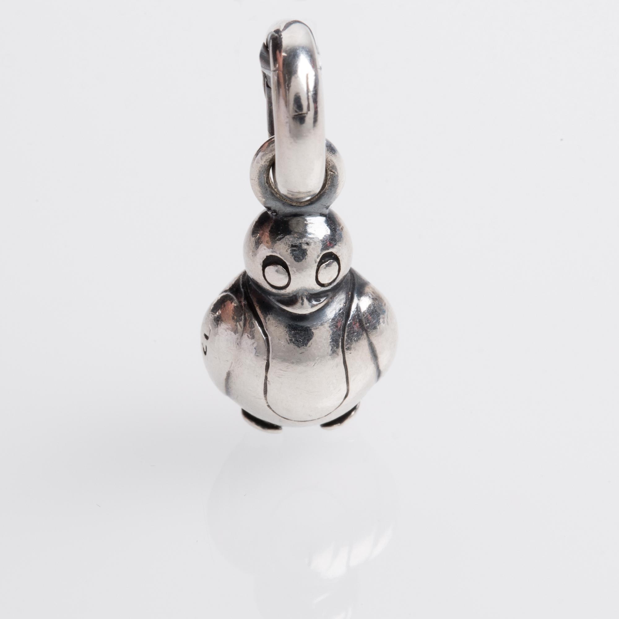 BERLOCK, "My Friend", Ole Lynggaard, Sterlingsilver.