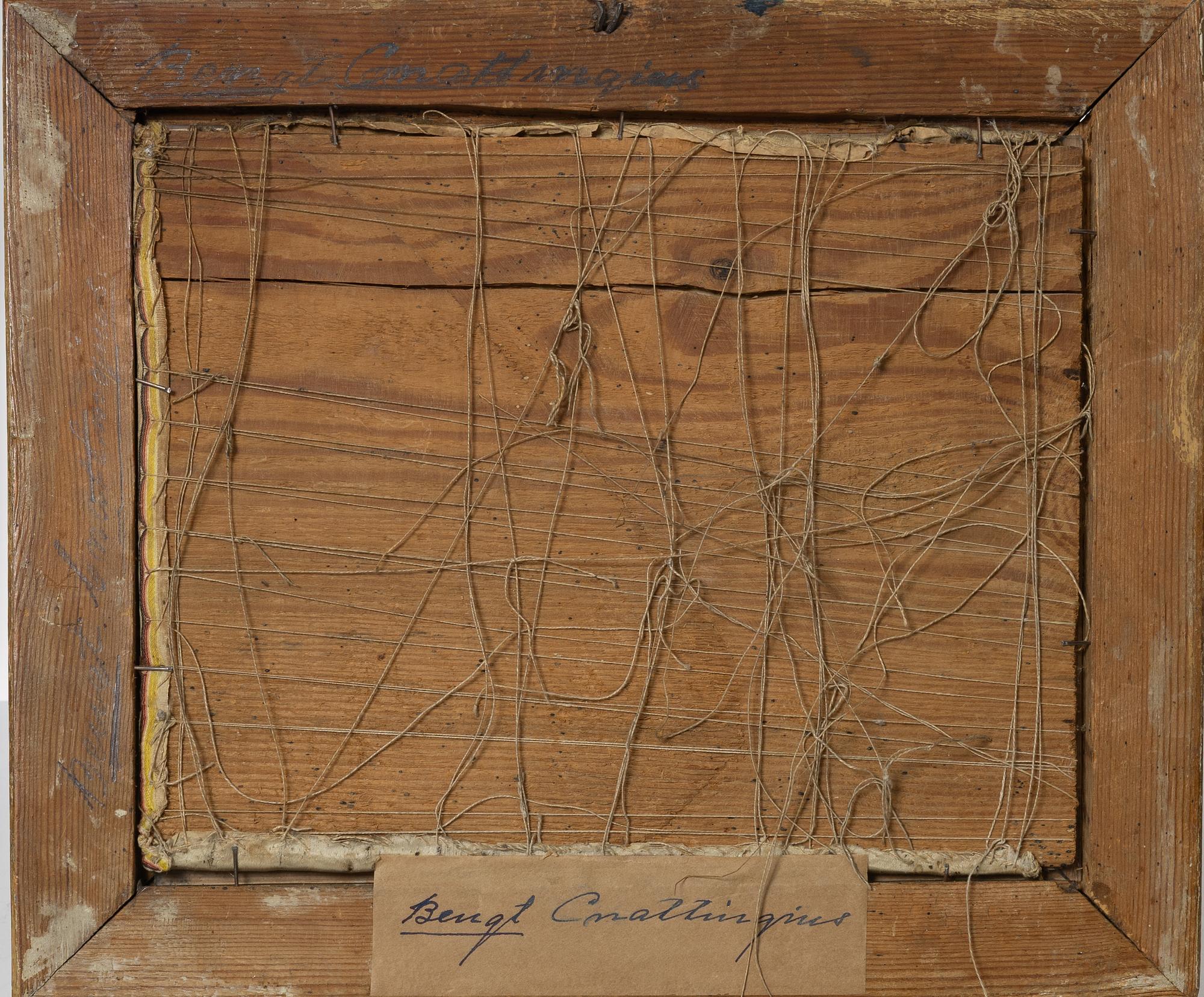 Side embroidery, E.C. Kinnander, 1822.