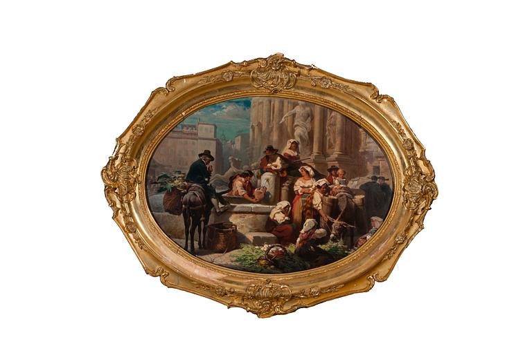 Robert Alexander Hillingford, SCEN FRÅN MARKNADSPLATSEN.