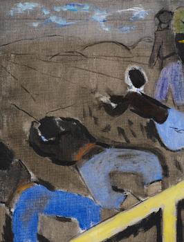 Ragnar Sandberg, Vid skjutbanan.