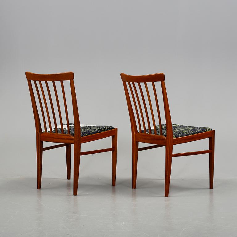 STOLAR 6 st, "Herrgården", Carl Malmsten, Bodafors 1962-63.
