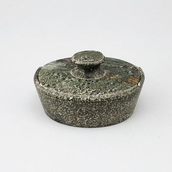A swedish marble box, 19th century.