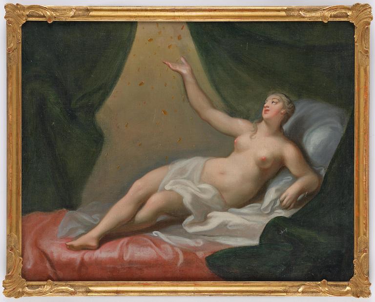 Georg Engelhard Schröder, attributed to, Danaë and the Shower of Gold.
