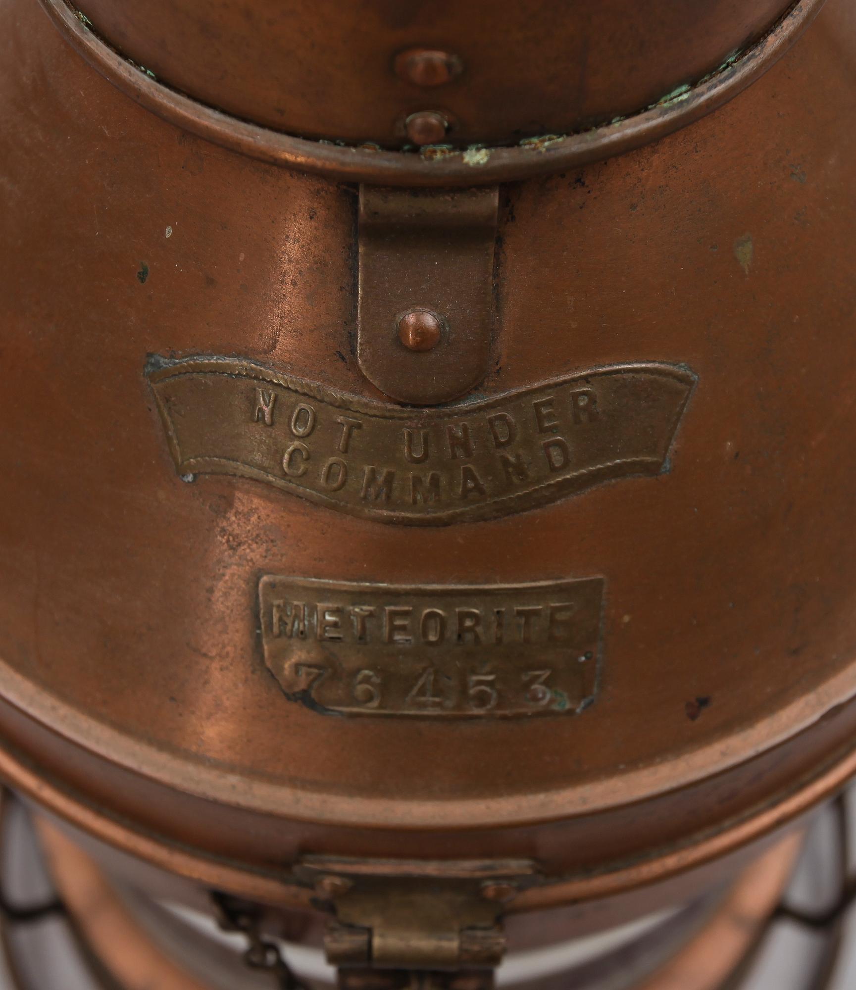 LANTERNA, Meteorite, 1900-talets första hälft.