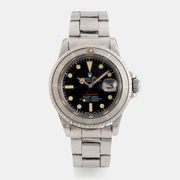 12. Rolex, Submariner, "Red Mark IV", ca 1974.