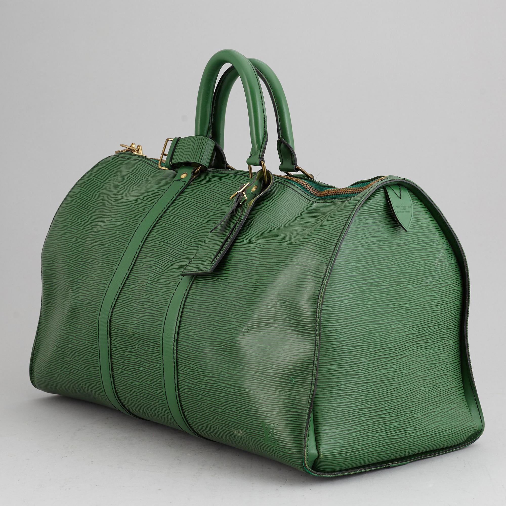 LOUIS VUITTON, weekendbag, "Epi keepall 45".