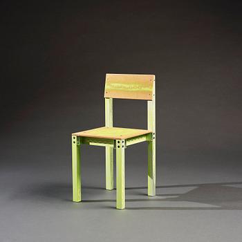 Fredrik Paulsen, a unique chair,  "Chair One, Machine Head", JOY, 2024.
