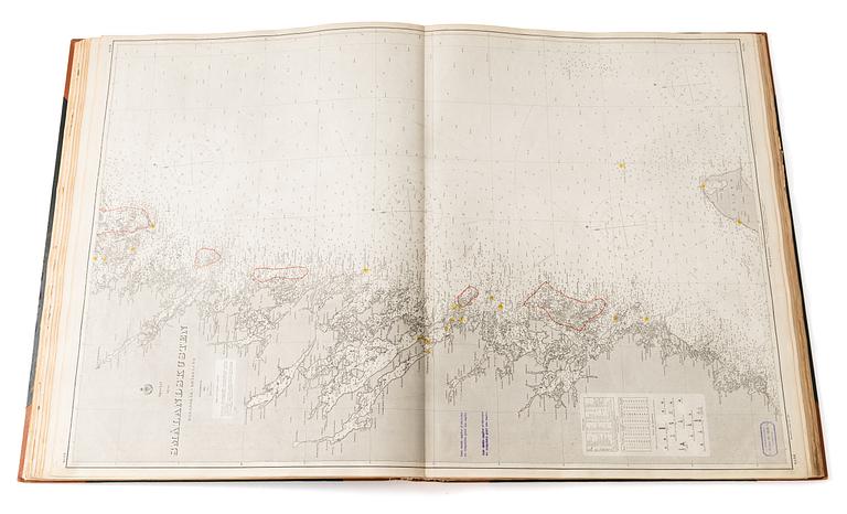 Sjökort, Utgifva av Kungl. Sjökarteverket, 1916.