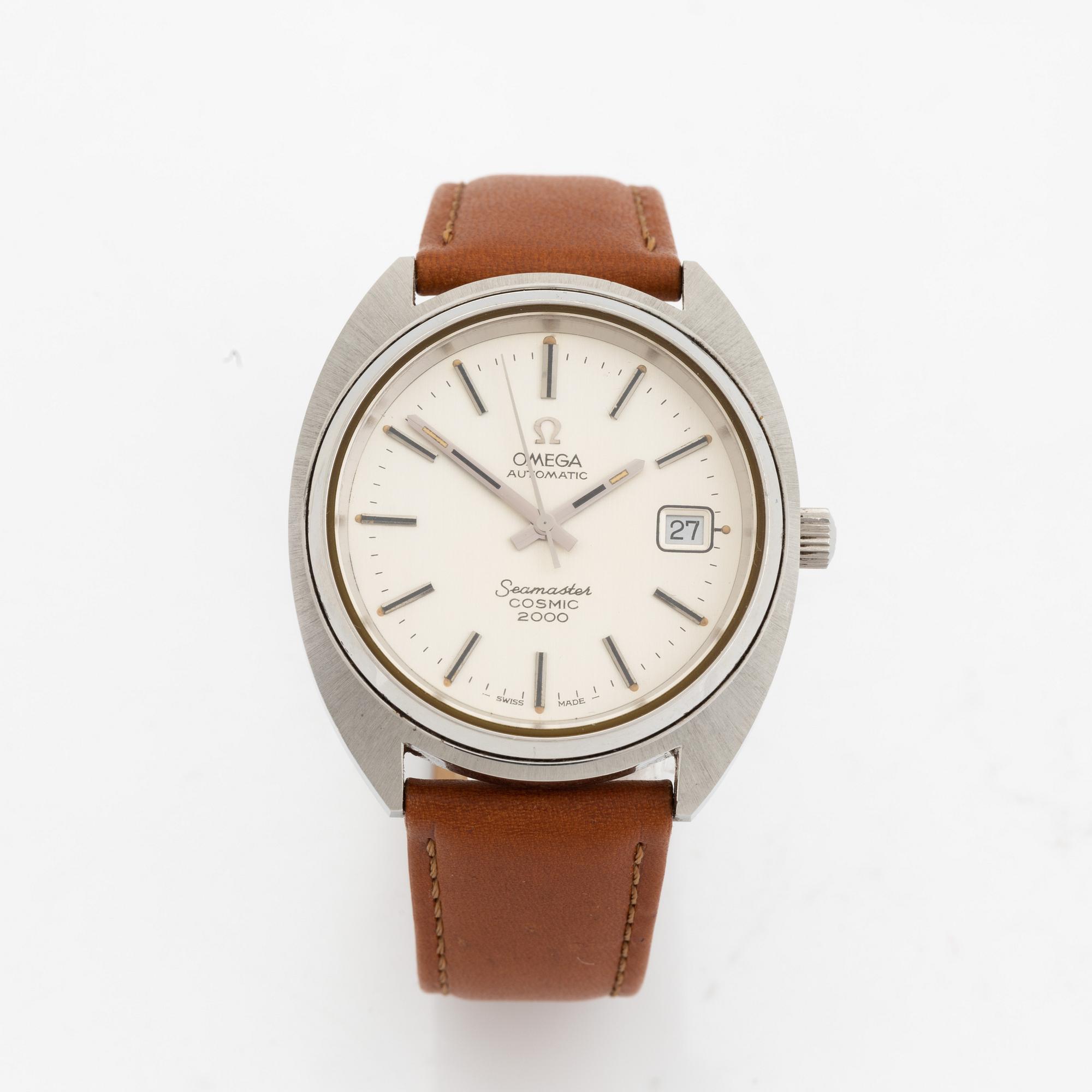 Omega, Seamaster, Cosmic 2000, wristwatch, 38 mm.