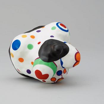 A Niki de Saint Phalle 'Nana' porcelain sculpture, Rosenthal Studio Line, Germany.