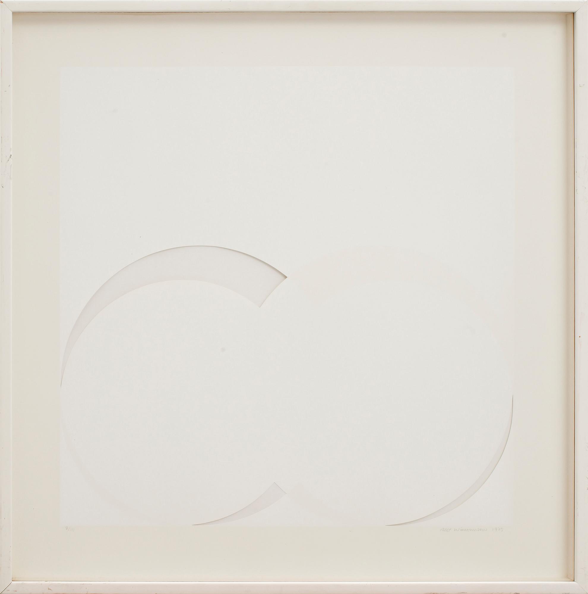 ROLF WILHELMSSON, multipel, 2 st, sign o numr 7/111  dat- 1975.