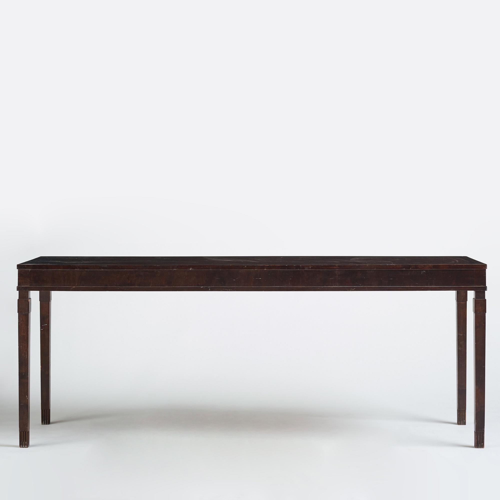 Carl Malmsten, tillskrivet, skrivbord, Svenska Möbelfabrikerna Bodafors, ca 1925, Swedish Grace, arkitekt Ivar Tengboms eget exemplar.