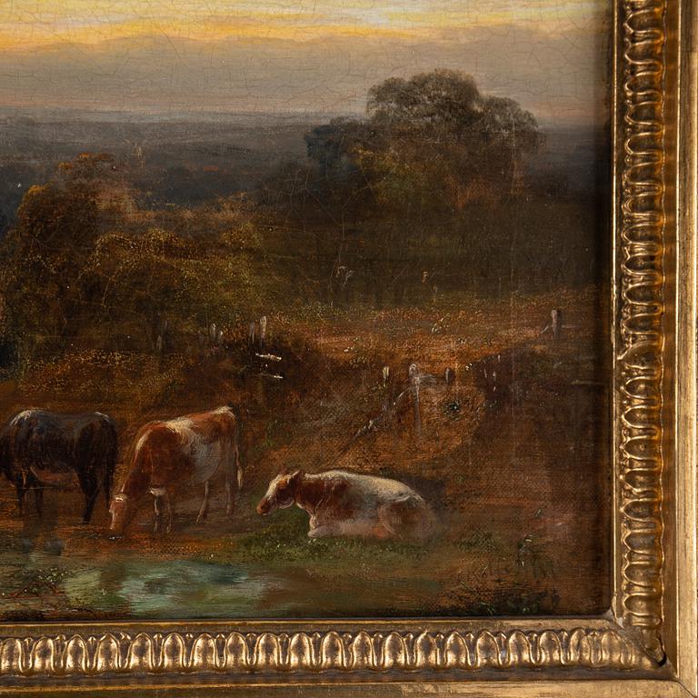 Alexander Frederick Rolfe, oil on canvas, signed.